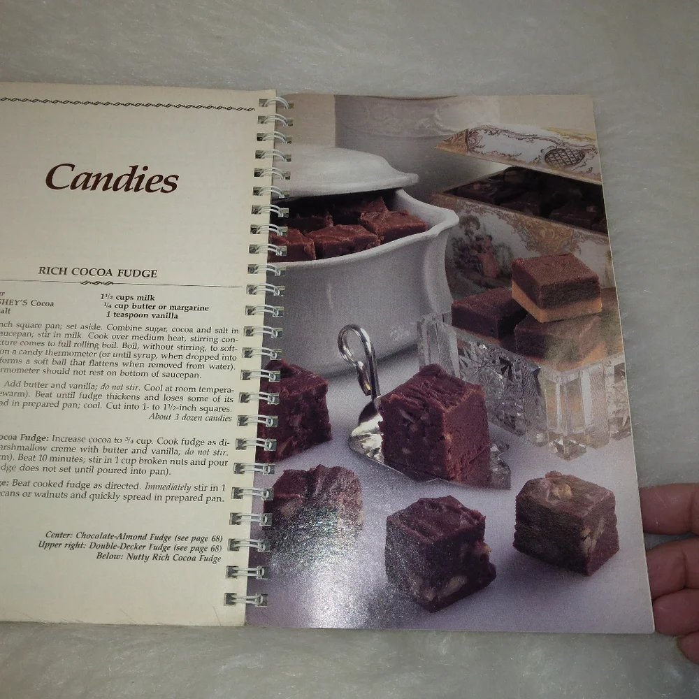 BOOK Favorite Recipes Hershey's Chocolate Classics Recipe Book, c. 1988
